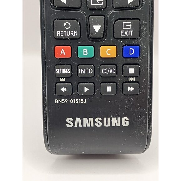 Remote Control ( Clean Contacts ) - SAMSUNG BN59-1315J - Picture 3 of 4